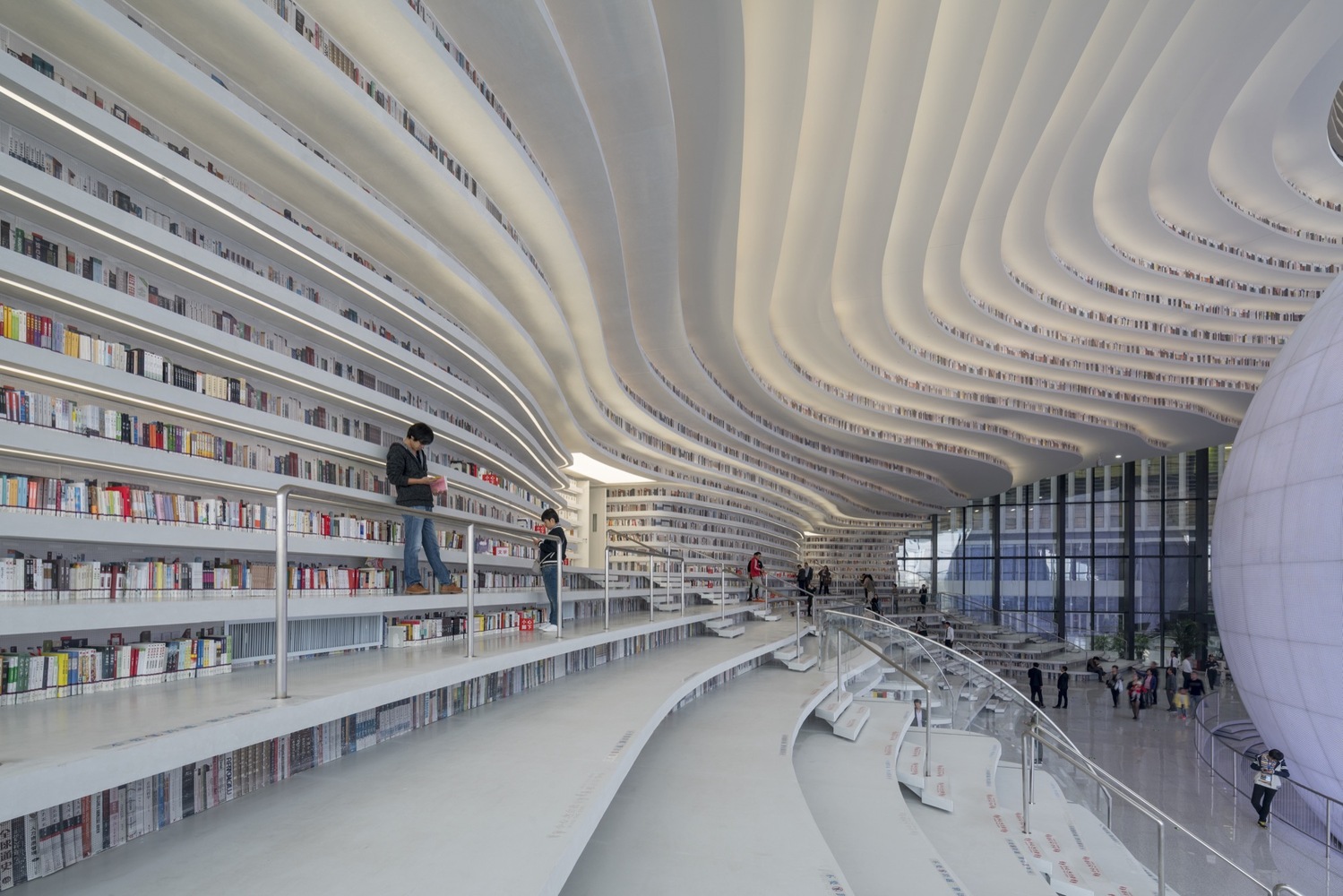 Tianjin Binhai Library, China